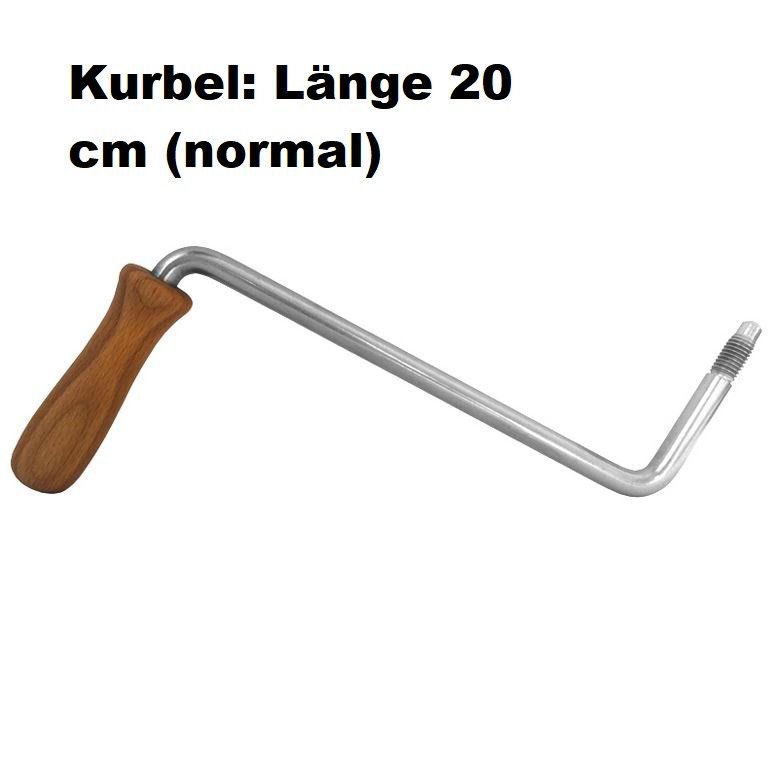 Kurbel "Standard" für alle Korn-Quetschen, Länge 20 cm (normal) bei uns auf Bestellung (kostenfrei)