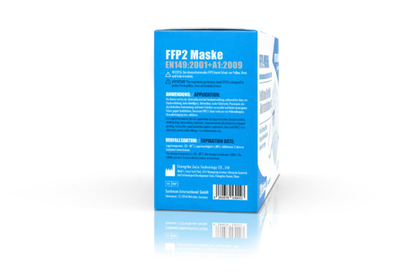 FFP2 Maske ohne Ventil 20 Stück | Hocheffektive Atemschutzmasken mit hohem Schutzkomfort schützen vor festen und flüssigen Aerosolen, Stäuben, Nebel und Rauch Die Hygisun FFP2-Masken ohne Ventil (Filtering Face Pieces) bieten Schutz vor partikelförmigen Schadstoffen wie Aerosol, Staub und Rauch. In Europa werden diese Masken nach EN 149:2001+A1:2009 auf Schutzeigenschaften für den Träger genormt.