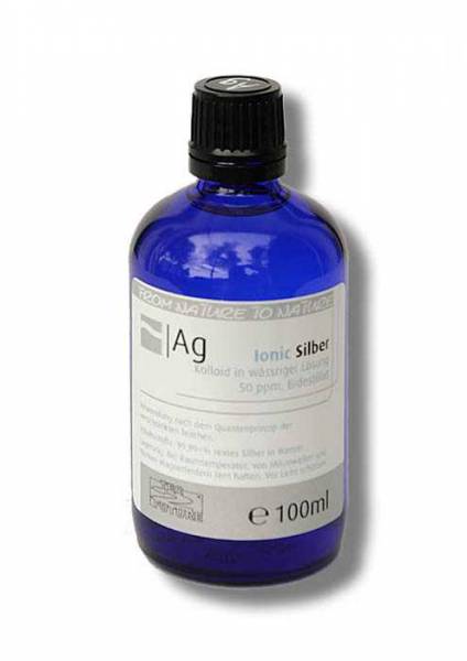 Kolloidales Silber | Kolloidales Silber mit Protonenresonanz Von uns gibt es das Kolloidales Silber in der Konzentration von 50ppm, in drei verschiedenen Größen: 100ml, 200ml oder 500 ml. Geliefert wird das kolloidale Silber in einer lichtschützenden Blauglas-Flasche. Dieses kolloidale Silber hat Konzentration von mindestens 50 ppm und wird mit Protonenresonanz hergestellt.  