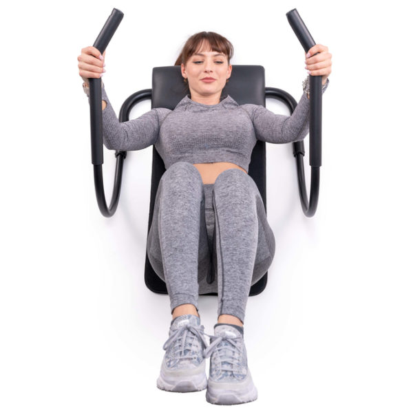 AB Roller Bauchtrainer | AB Roller Bauchtrainer Profi Bauchroller mit Kopfstütze und Matte Das ergonomische Design des Profi AB-Roller mit der stabilen Konstruktion und dem anatomisch geformten Kopfpolster garantieren eine optimale Kopf- und Rückenposition während des Bauchmuskeltrainings.