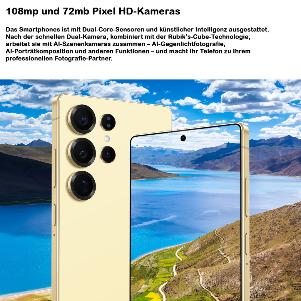 S25 Ultra Elite | S25 Ultra Elite 16GB 1TB 5G Smartphone Vollständig Anbieter frei entsperrtes Smartphone Entdecken Sie das S25 Ultra Elite – Kraftvolles Smartphone für Gaming, Business & Entertainment! Mit Snapdragon 8 Gen3, HD-Gaming mit Dual-SIM und 7,3-Zoll-OLED-Display-Bildschirm Android 15