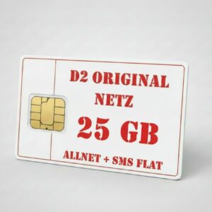 Sim-Karte D2 25 GB