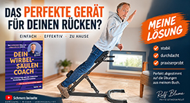 Wirbelsäulenwächter Rückenstrecker - von Ralf Blume empfohlen.