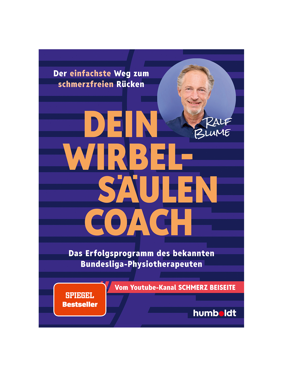Dein Wirbelsäulen-Coach 2 Dein Wirbelsäulen-Coach | Dein Wirbelsäulen-Coach: Das Erfolgs-Programm des bekannten Bundesliga-Physiotherapeuten Ralf Blume Vom Youtube-Kanal SCHMERZ BEISEITE Spiegel-Bestseller Dein Wirbelsäulen-Coach: Das Erfolgs-Programm des bekannten Bundesliga-Physiotherapeuten. Vom Youtube-Kanal SCHMERZ BEISEITE Rückenschmerzen gelten für viele als unausweichliches Schicksal. Dieser Ratgeber zeigt: Sie sind häufig kein Defekt, sondern ein Signal. Und vor allem: veränderbar. Mit über 30 Jahren physiotherapeutischer Praxis – in der Arbeit mit ganz normalen Menschen ebenso wie im Profisport – liefert Ralf Blume einen Ratgeber, der den Rücken nicht isoliert betrachtet, sondern als Teil des Systems aus Muskulatur, Nervensystem, Haltung, Stoffwechsel und Psyche. Er zeigt seinen Leserinnen und Lesern die eine zentrale Übung, die sich in jeden Alltag integrieren lässt und überall funktioniert – ob beim Zähneputzen oder im Büro. Schritt für Schritt lernen sie, ihren Körper wieder zu verstehen, Vertrauen aufzubauen und Kontrolle über ihre Beschwerden zurückzugewinnen.