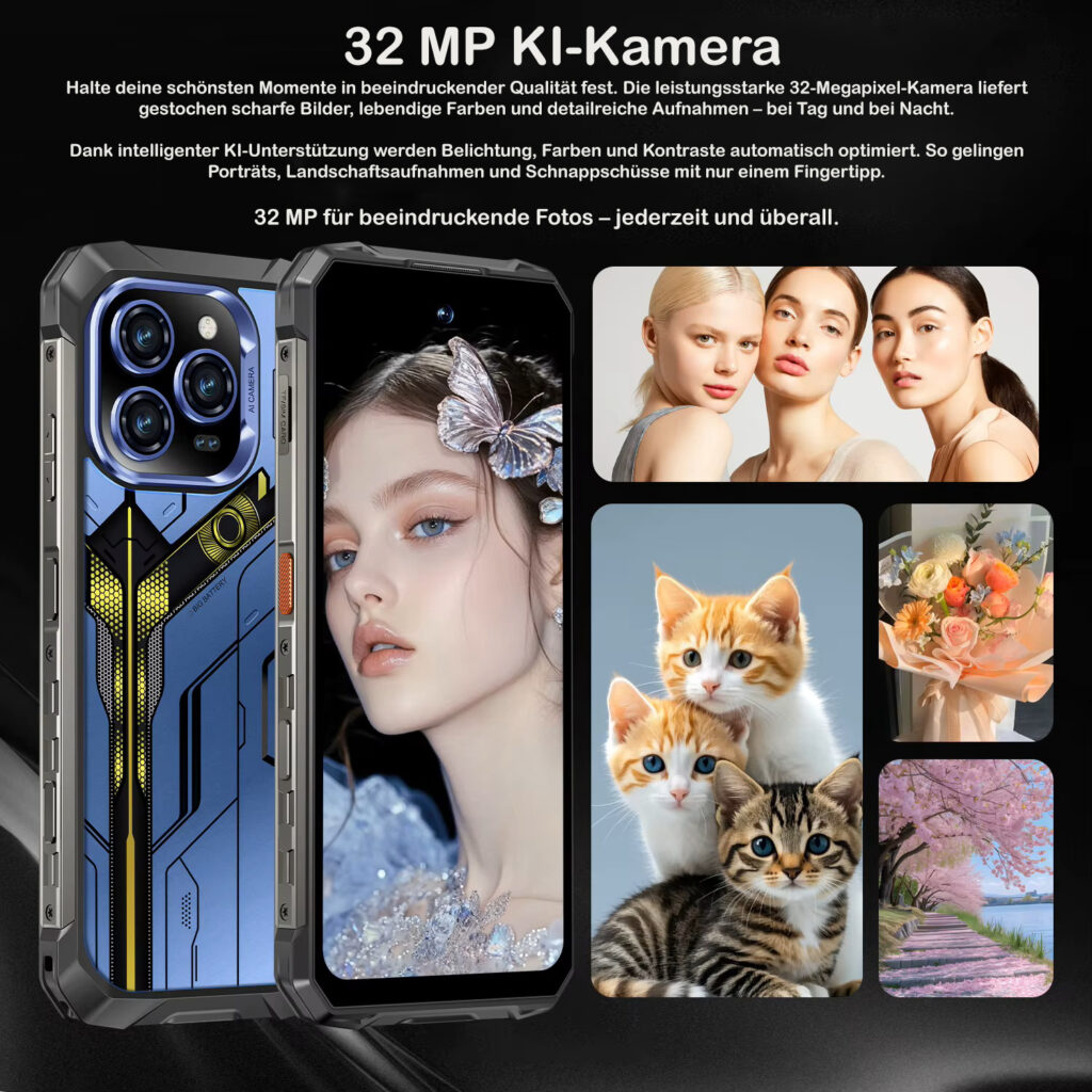 S26 Ultra Rugged 25 S26 Ultra Rugged | S26 Ultra Rugged 16GB 1TB 5G LTE Smartphone Vollständig Anbieter frei entsperrtes Smartphone NEU Entdecken Sie das S26 Ultra Rugged – Schwerer Bolide - Kraftvolles Smartphone für Gaming, Business & Entertainment! Dieses Smartphone macht alles mit. IP68 Wasserdicht - Sturtzsicher - Robustes Design: Entwickelt, um Stürzen und Stößen standzuhalten. Mit Snapdragon 8 Gen4, HD-Gaming mit Dual-SIM und 7,8-Zoll-Ultra HD Resulution Display-Bildschirm.