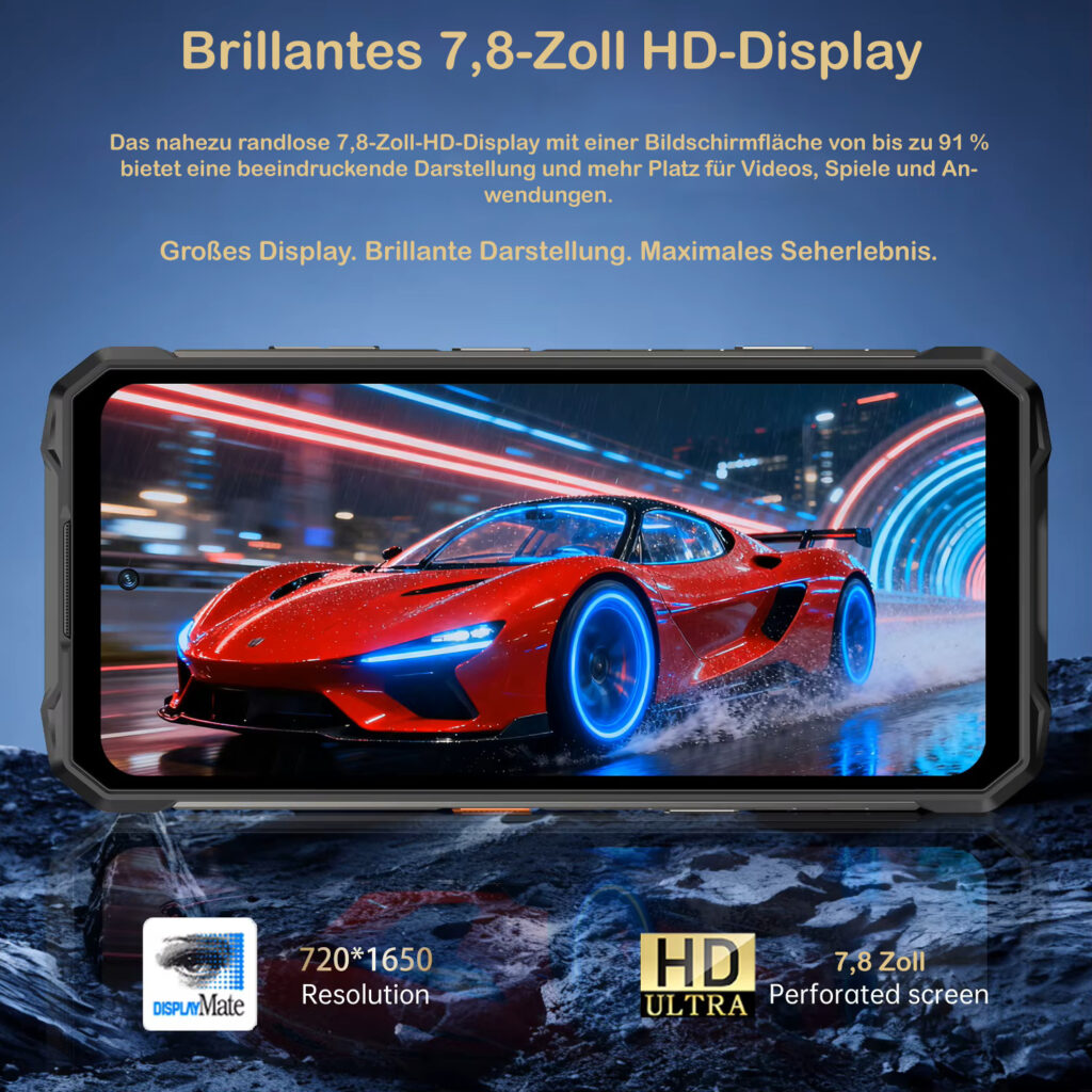 S26 Ultra Rugged 24 S26 Ultra Rugged | S26 Ultra Rugged 16GB 1TB 5G LTE Smartphone Vollständig Anbieter frei entsperrtes Smartphone NEU Entdecken Sie das S26 Ultra Rugged – Schwerer Bolide - Kraftvolles Smartphone für Gaming, Business & Entertainment! Dieses Smartphone macht alles mit. IP68 Wasserdicht - Sturtzsicher - Robustes Design: Entwickelt, um Stürzen und Stößen standzuhalten. Mit Snapdragon 8 Gen4, HD-Gaming mit Dual-SIM und 7,8-Zoll-Ultra HD Resulution Display-Bildschirm.